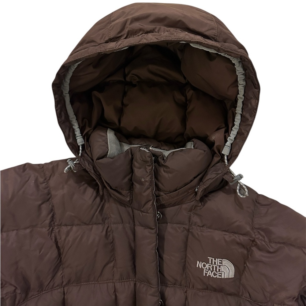 The North Face Women’s XS Brown 600 Fill Down Puffer Coat w/ Hood - Picture 8 of 9